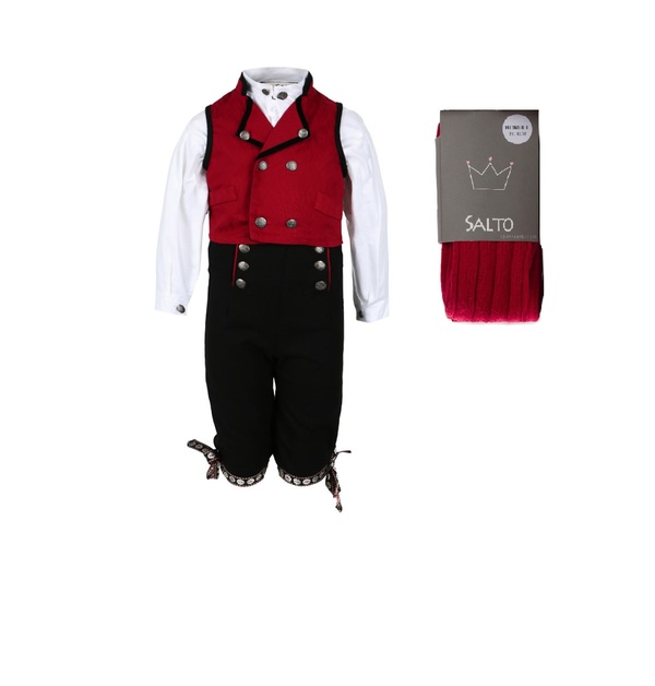 Festdrakt gutt med strømpebukse