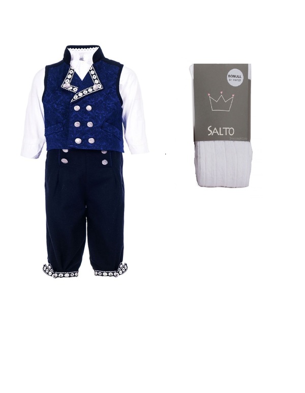 Festdrakt gutt med strømpebukse