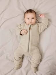 NBFWMINO WOOL BRU LS SUIT  Pure Cashmere - Name It