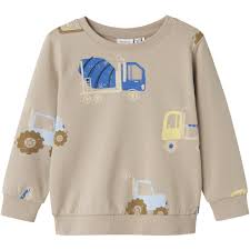 NMMFHEODOR LS SWEAT BRU BOX Pure Cashmere - Name It