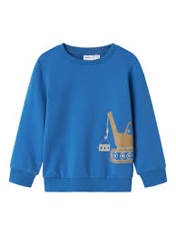 NMMFHEODOR LS SWEAT BRU BOX Star Sapphire - Name It