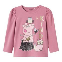 NMFORRA PEPPAPIG LS TOP  Mauve Orchid - Name It