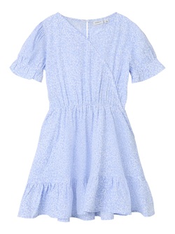 Frikalina wrap dress Lys blå - Name It