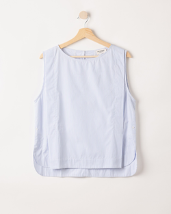 Micaela topp Navy/white - Holebrook