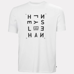 Helly Hansen skog recycled graphic t-shirt  hvit - Helly Hansen
