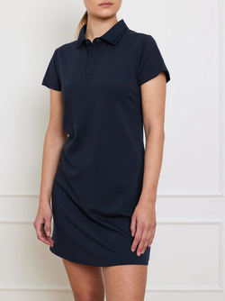 We Norwegian Medalist Pique Dress women  navy - We Norwegian