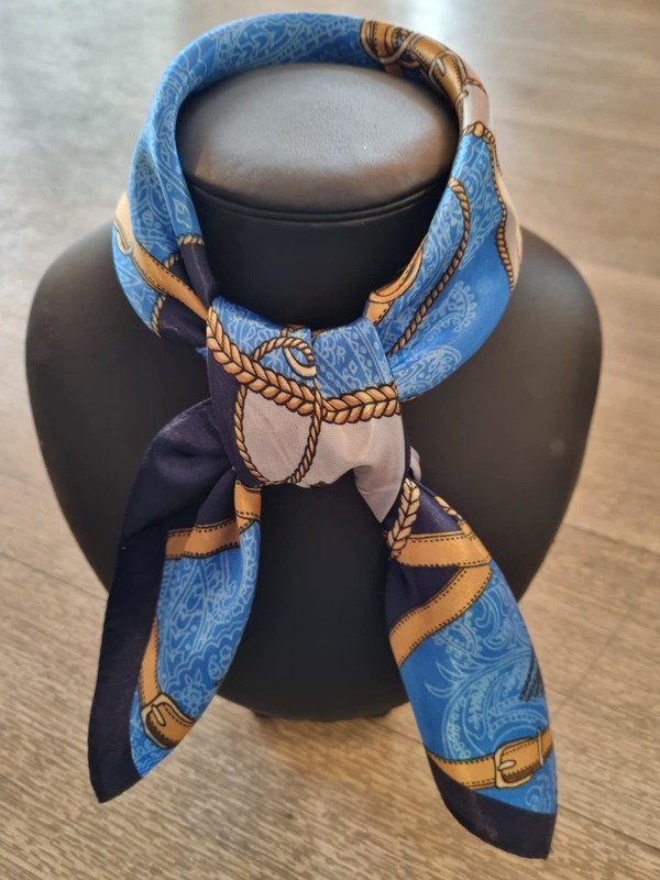 Silke skjerf mønstret