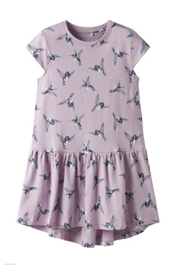 VIGGA CAPSLEEVE DRESS Windsome Orchid - Name It
