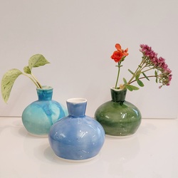 Vaser - Porselen Grønn - Mortensen Design