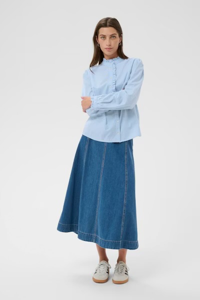 Glessia Skjorte m/rysjekant Heather Chambrey - Part Two