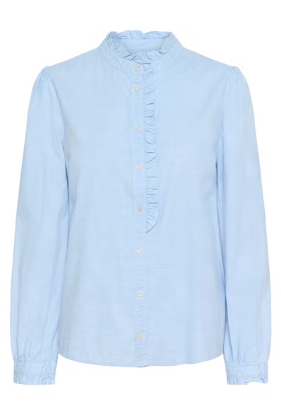 Glessia Skjorte m/rysjekant Heather Chambrey - Part Two