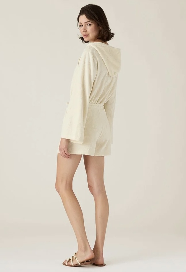 Økologisk bomullsfrotté offwhite Offwhite - Lexington