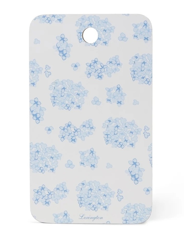 Laminert dobbelsidig skjærebrett Blue/White - Lexington