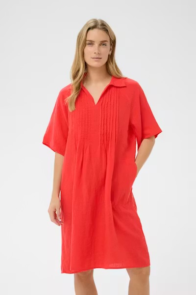 Ayla Kjole Lin Poppy red - Part Two