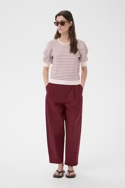 Varaian Pullover Burnt Russet Stripe - Part Two