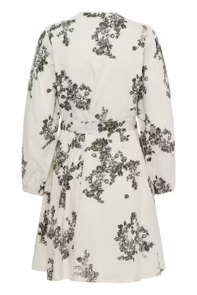 Avira Dress Smokey Olive Shadow Flowe - Part Two