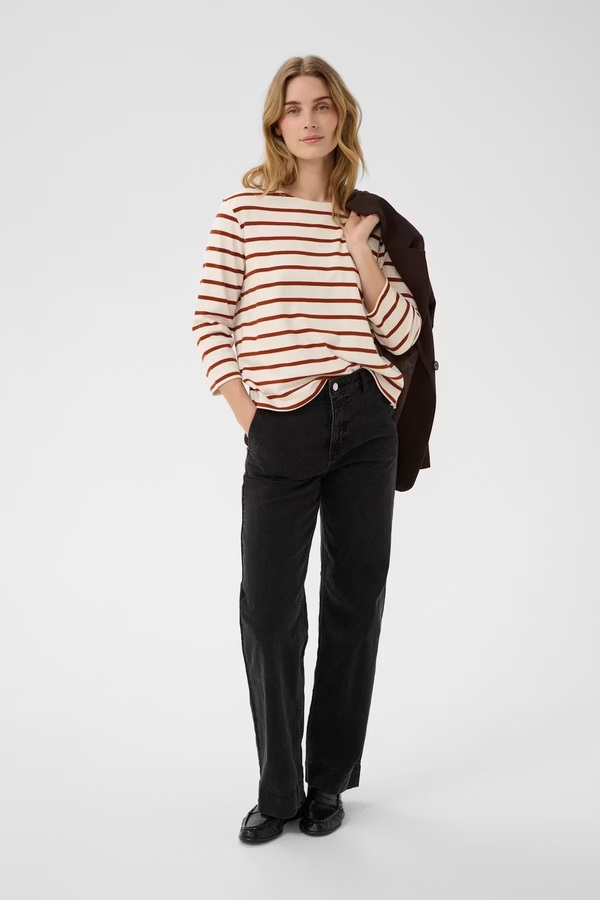 Nela Topp Eggnog/Roasted Russet Stripe - Part Two