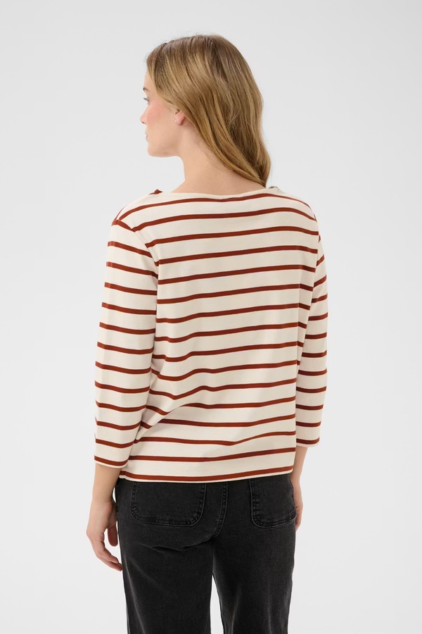 Nela Topp Eggnog/Roasted Russet Stripe - Part Two