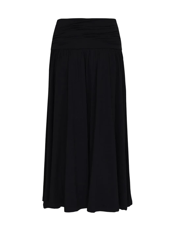 Jersey Skirt Black - by TiMo