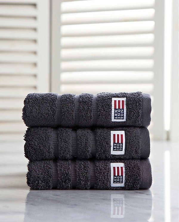 LEXINGTON-Original Towel  Charcoal - Lexington