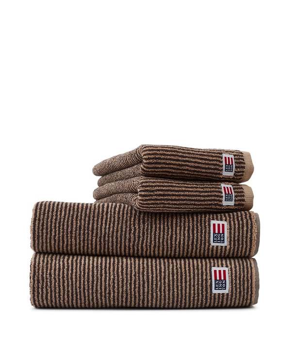 Orginal Towel Lysebrun/mørkegrå - Lexington