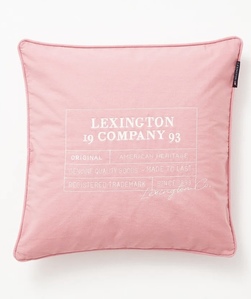 LEXINGTON putetrekk i økologisk bomull Pink/White - Lexington