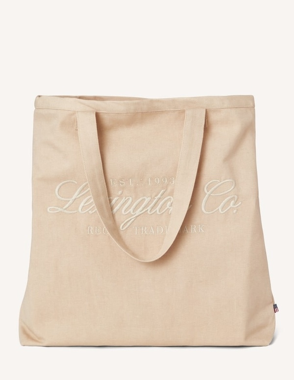 Lenox Canvas shopper Beige - Lexington