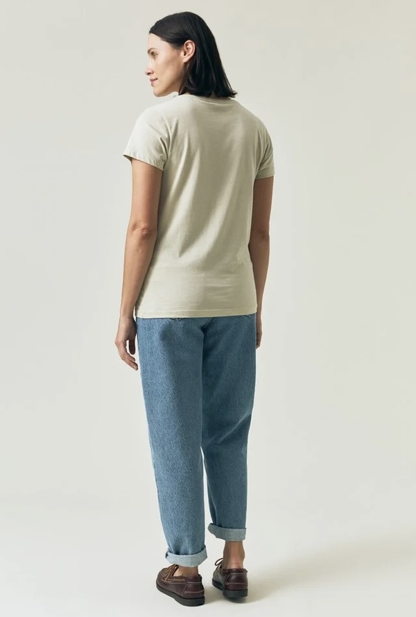 T-skjorte bomull/modal LIGHT GREEN - Lexington