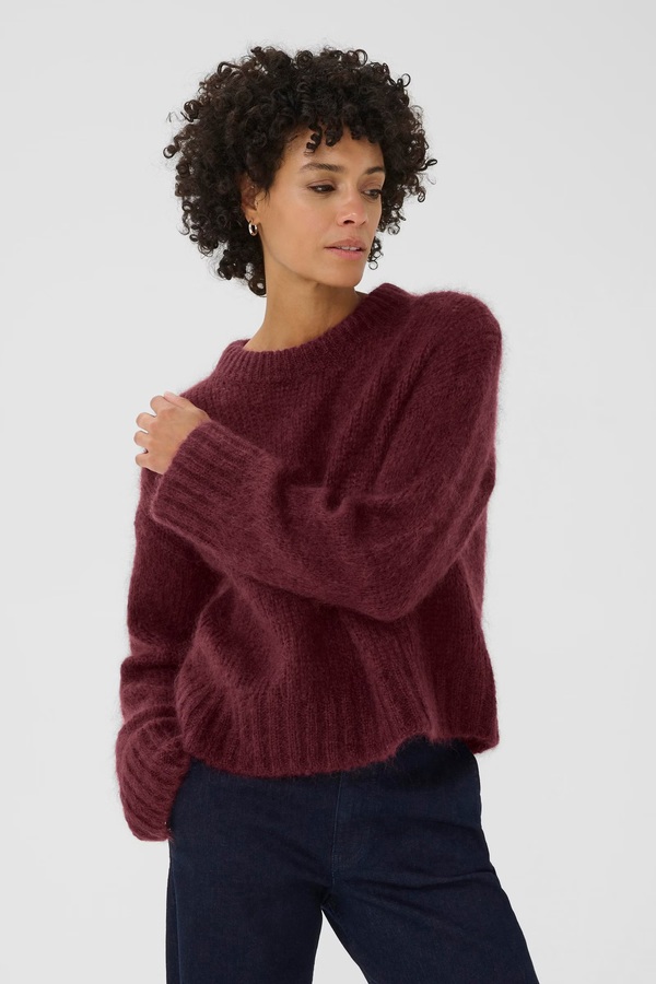 Sille Pullover Tawny Port - Part Two
